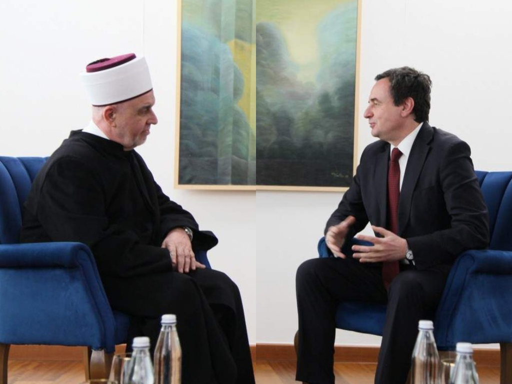 Reis Kavazović s Kurtijem: Povezivanje Bošnjaka i Albanaca ključni prioritet
