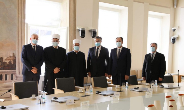 Reis Kavazović se u Zagrebu sastao sa Plenkovićem