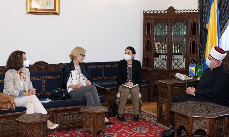 Reisa Kavazovića posjetila austrijska ambasadorica Hartmann