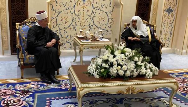 Reisul-ulema se sastao s generalnim sekretarom Lige muslimanskog svijeta - Rabite
