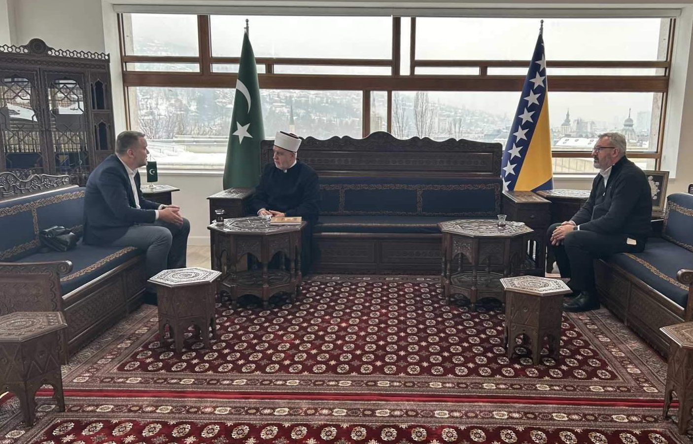 Reisul-ulemu posjetio predsjednik 'Merhameta'