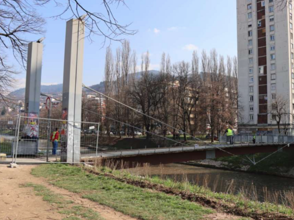 Rekonstrukcija mosta Ars Aevi završava naredne sedmice, problem i vandali