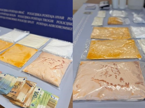 Rekordna zapljena u Splitu: Pronađena droga vrijednosti 200.000 eura