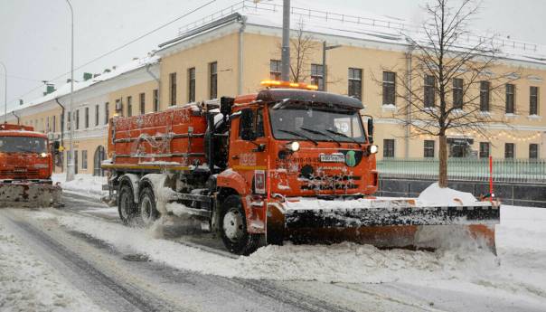 Rekordne snježne padavine u Moskvi