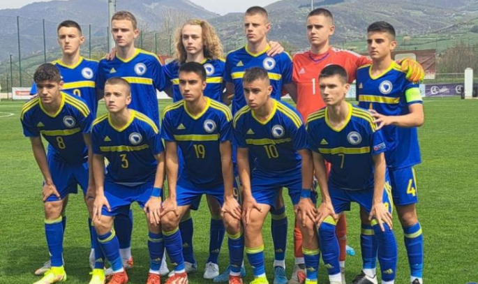 Reprezentacija BiH do 16 godina deklasirala Gvajanu