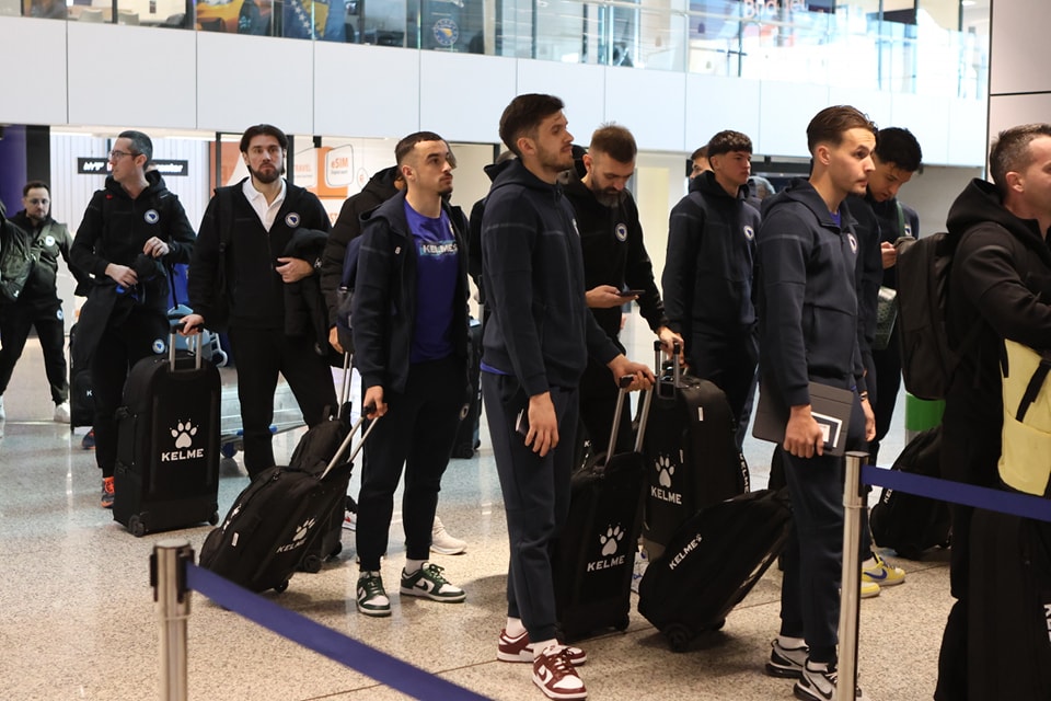 Reprezentacija BiH otputovala za Rumuniju
