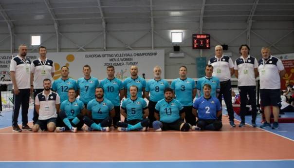 Reprezentacija BiH u polufinalu EP-a u sjedećoj odbojci