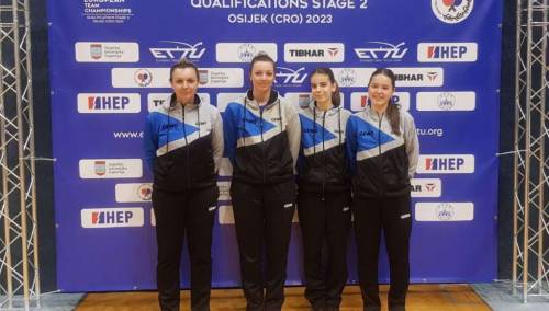 Reprezentacija BiH u stonom tenisu se bori za plasman na ekipno EP