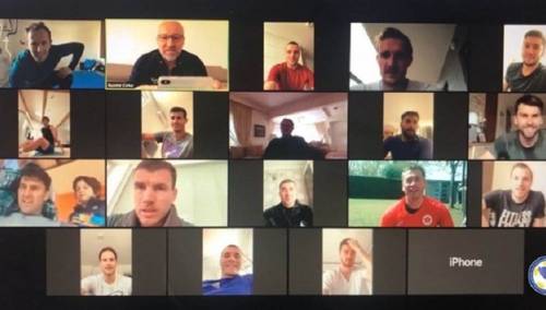 Reprezentativci BiH odradili još jedan online trening