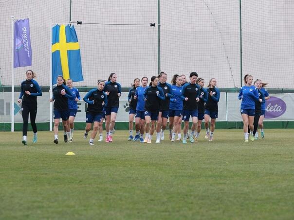 Reprezentativke BiH odradile posljednji trening pred baraž sa Švedskom