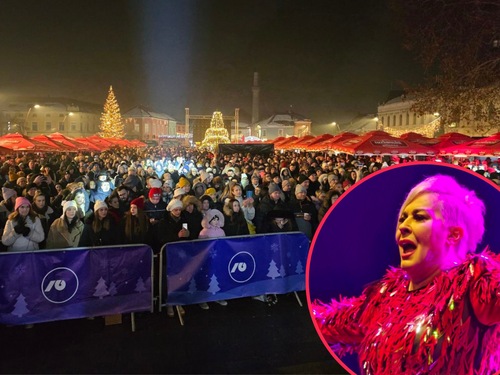 Repriza Nove godine u Tuzli uz Indiru Levak: Hiljade Tuzlaka na Trgu slobode