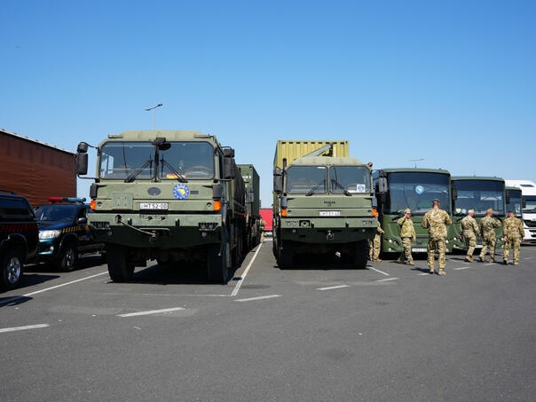 Rezervisti iz Mađarske i pripadnici NATO KFOR-a stigli u BiH