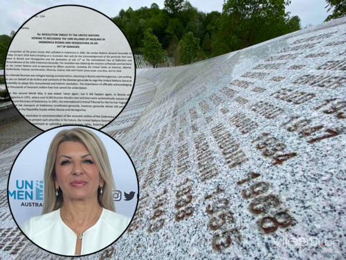Rezolucija o Srebrenici i u Australiji: Talić Gabriel uputila pisma zvaničnicima