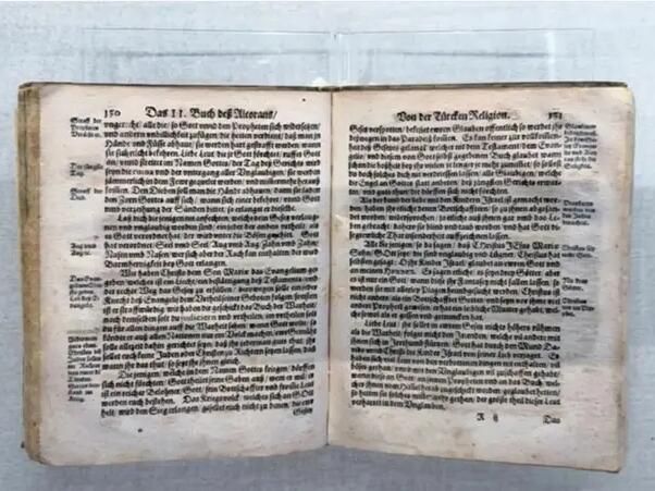 Rijedak primjerak prvog njemačkog prijevoda značenja Kur'ana izložen u Mekki