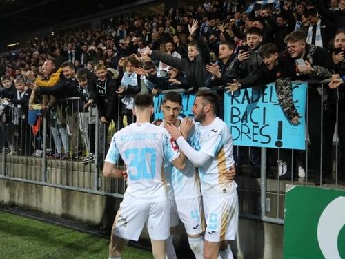 Rijeka uvjerljivo pobijedila Hajduk i preuzela vrh HNL-a