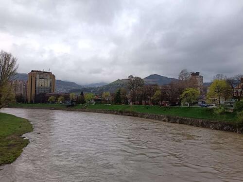 Rijeke na području ZDK povukle se u korita, radi se samo nužna sanacija odrona i klizišta
