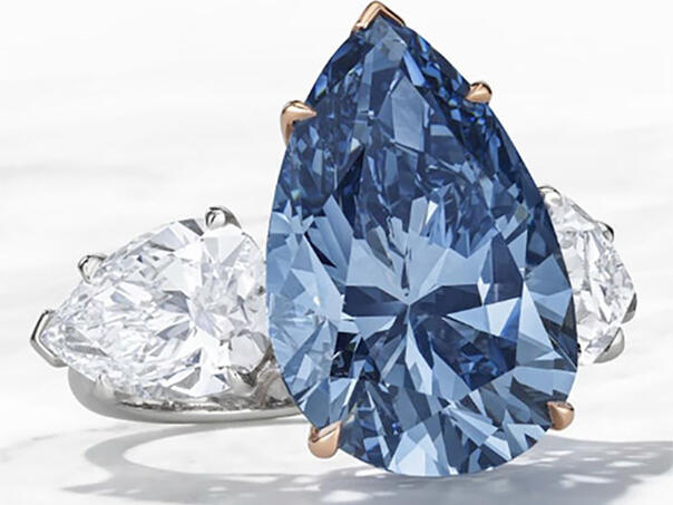 Rijetki plavi dijamant prodat za 19,2 miliona eura