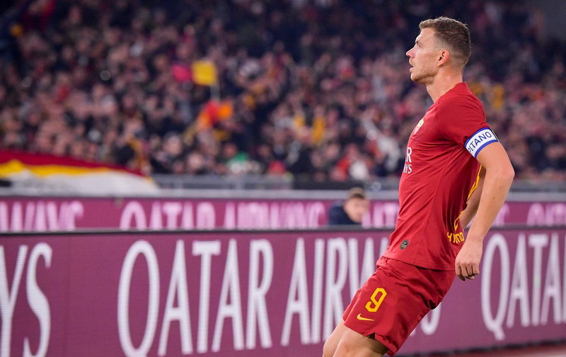 Rimski derbi bez pobjednika: Džeko strijelac!
