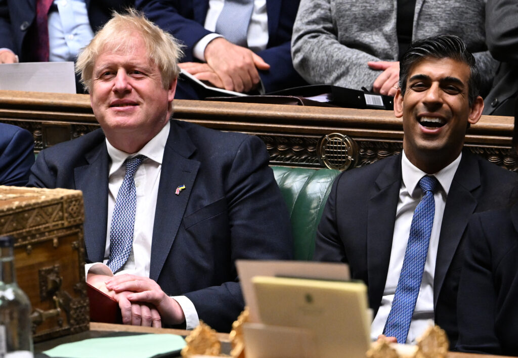Rishi Sunak i Boris Johnson favoriti za britanskog premijera