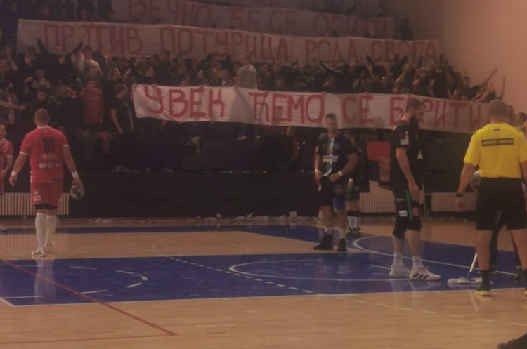 RK Novi Pazar: Na utakmici protiv Crvene zvezde skandiralo se 'Ratko Mladić'