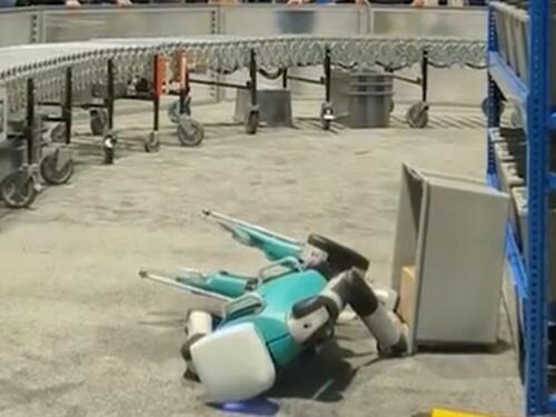 Robot 'izdahnuo' za vrijeme demonstracije izdržljivosti