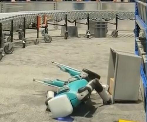 Robot 'izdahnuo' za vrijeme demonstracije izdržljivosti