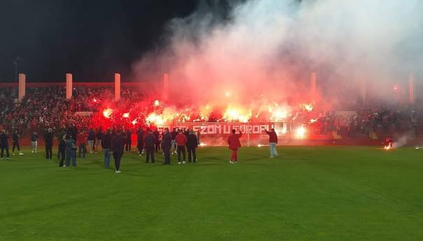 Rođeni sa navijačima proslavili plasman u Evropu