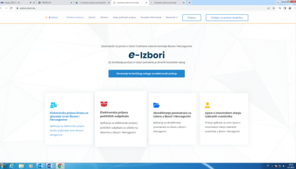 Rok za podnošenje prijava za glasanje izvan BiH ističe 19. jula