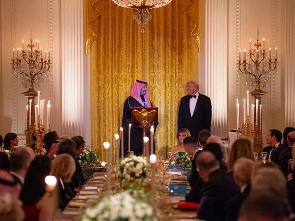 Ronaldo i Musk na večeri Trumpa i princa Selmana