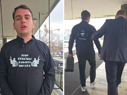 Ronaldo iz Zagreba ušao u Gradsku upravu i pustio Thompsonov hit