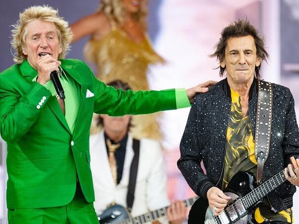 Ronnie Wood iz Rolling Stonesa radi na novim pjesmama s Rodom Stewartom