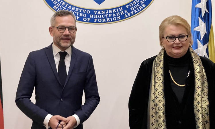 Roth: Čvrsti stav Njemačke da je budućnost BiH samo jedna