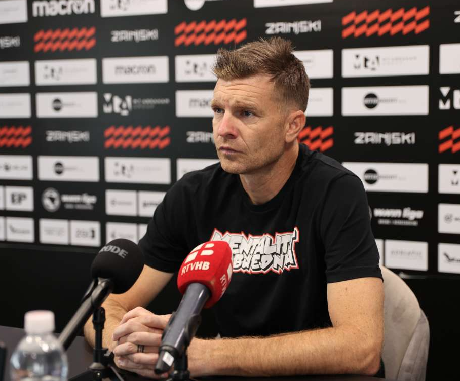 Rožman uoči Željezničara: Još nismo na maksimumu, ali me veseli glad i želja