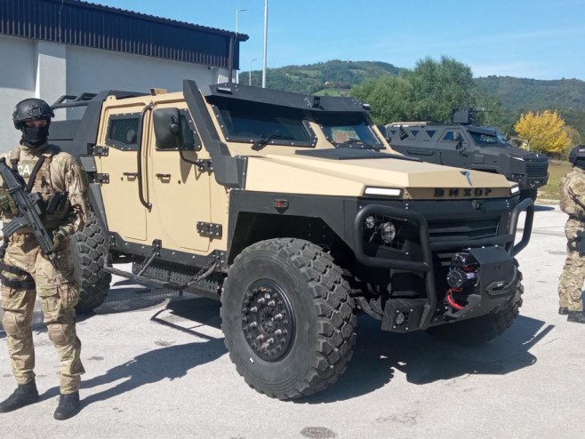 RS predstavila novo borbeno vozilo 'Vihor'