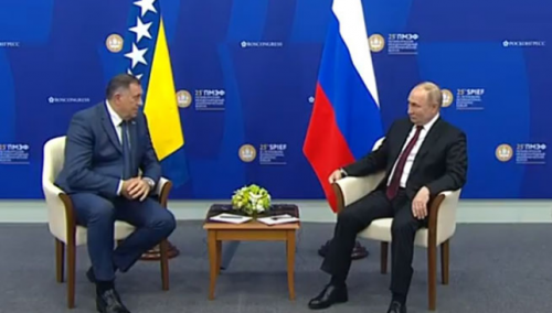 RTRS opet objavio: Počeo sastanak Dodika i Putina