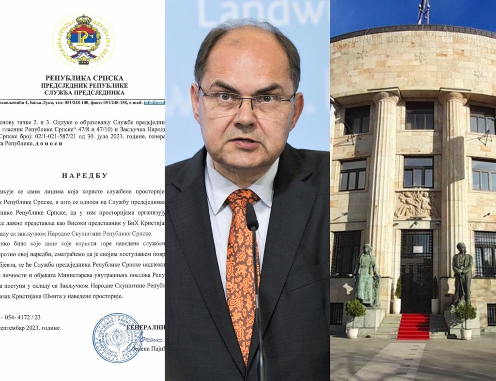 RTRS: Rampa za Schmidta, visoki predstavnik se povukao