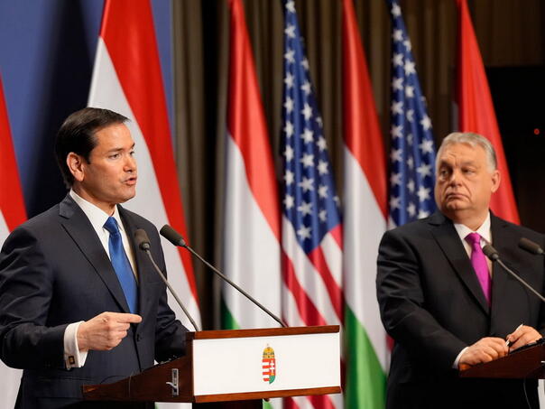 Rubio: Trump posvećen uspjehu mađarskog premijera Orbana
