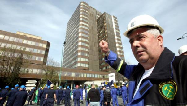 Rudari danas na protestima u Sarajevu