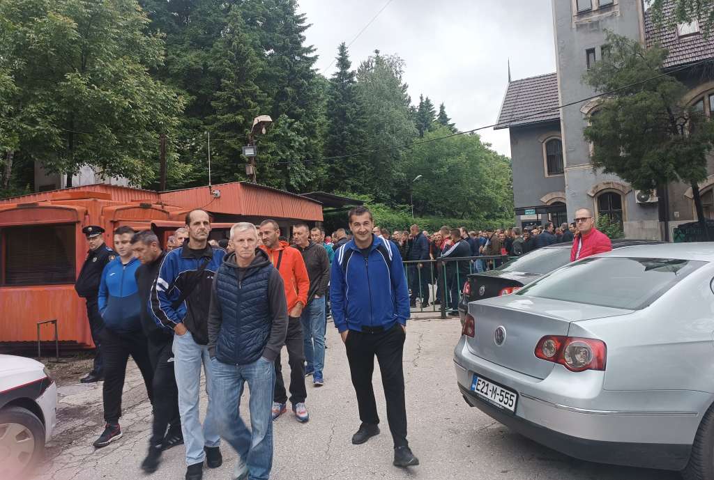 Rudari nisu dobili obećanje o isplati plaće, ponovo otišli kućama