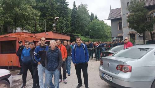 Rudari nisu dobili obećanje o isplati plaće, ponovo otišli kućama
