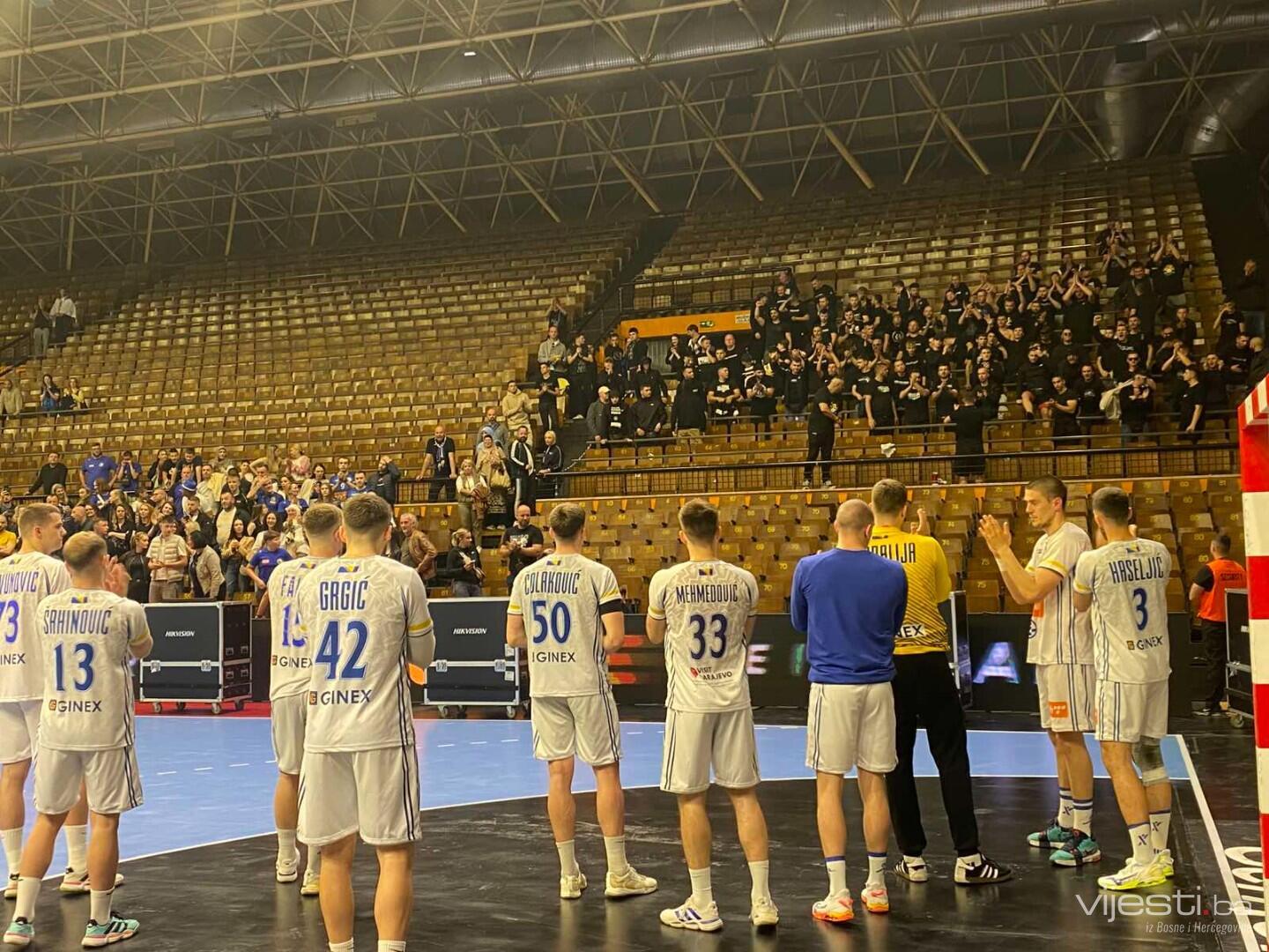 Baraž za SP: Rukometaši BiH poraženi u Tuzli, pogledajte kako su ispraćeni
