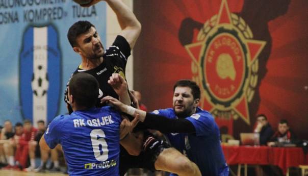 Rukometaši Slobode pobijedili ekipu Osijeka
