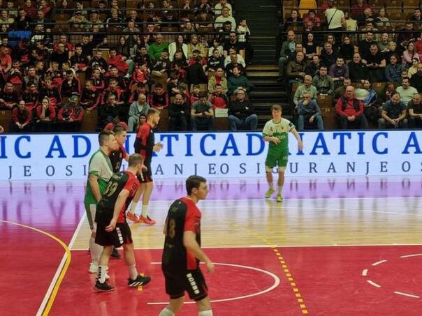 Rukometaši Slobode tijesno poraženi od slovenačke Krke u Tuzli