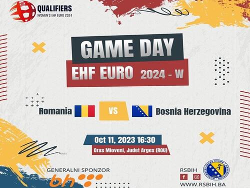 Rukometašice BiH u Rumuniji danas počinju kvalifikacije za EP