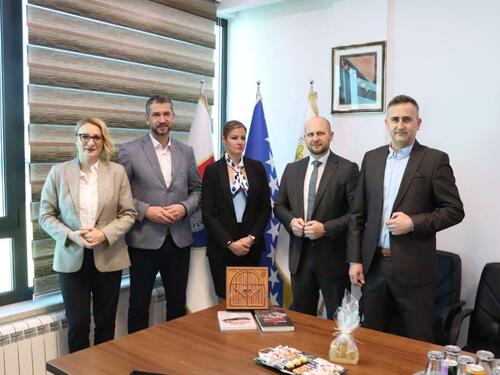 Rukovodstvo Skupštine KS posjetilo načelnika Ilijaša
