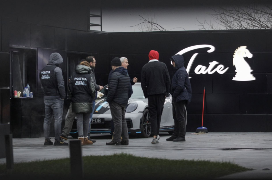 Rumunske vlasti zaplijenile luksuzne automobile s imanja Andrewa Tatea