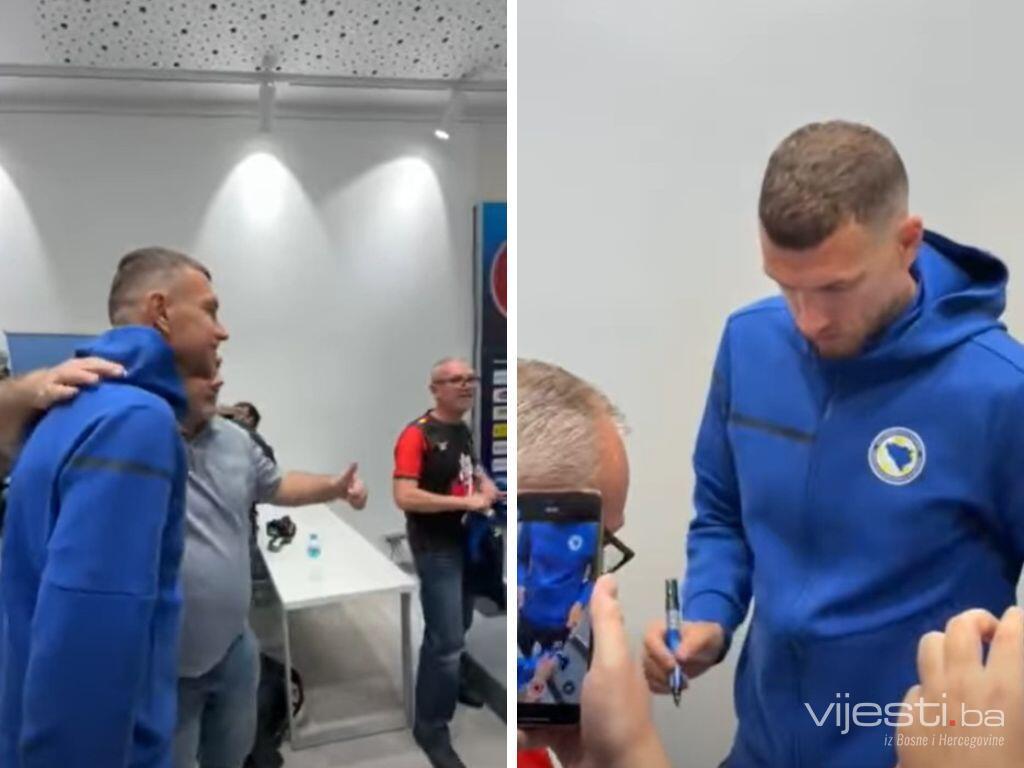 Rumunski novinari fascinirani Džekom: Autogrami, fotografije, zagrljaji