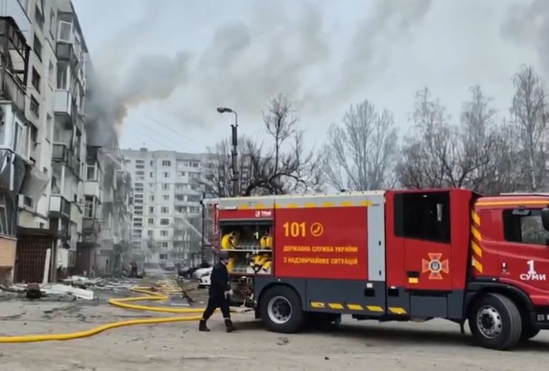 Rusija izvela masovni napad na grad Sumi, mnogo je ranjenih