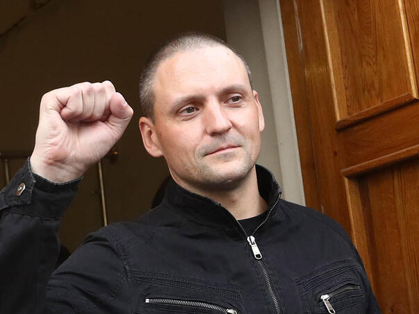 Rusija uhapsila ljevičarskog proratnog aktivistu Sergeja Udalcova