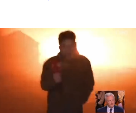 Ruska raketa pala iza novinara koji se javljao uživo